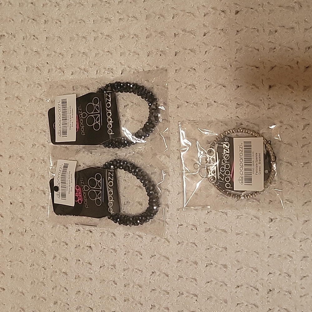 Paparazzi ladies bracelets. NWT. BUNDLED (3pcs)